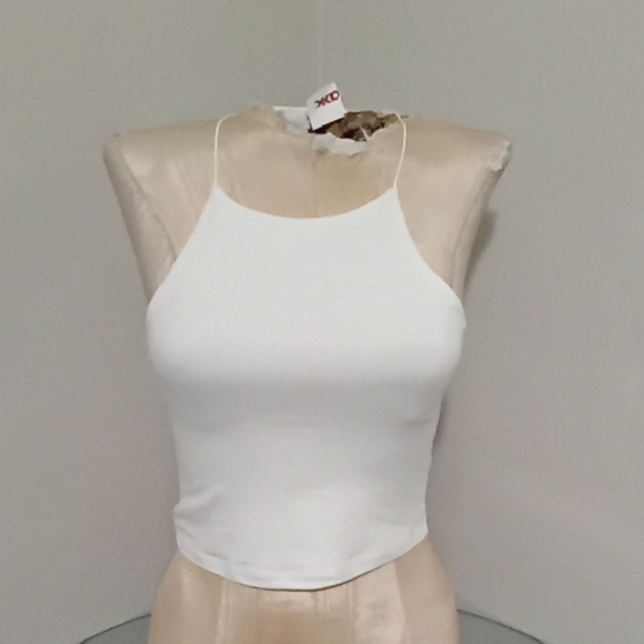 Gaze White Tank Top - Picture 1 of 3